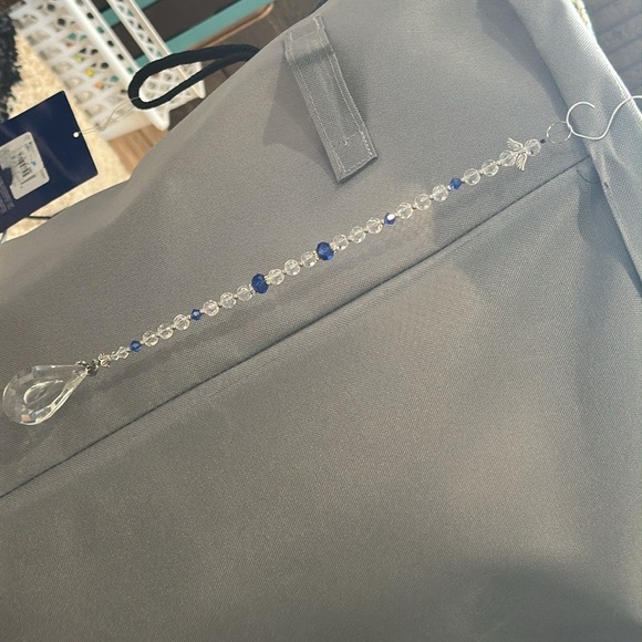 Angel's Rainbows 🌈 Born From Loss Suncatchers Angel Wings & Heart Blue and Clear - Picture 6 of 11